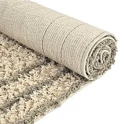 Shaggy koberce - Cataya Natural Cotton Shaggy (béžová/taupe)