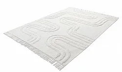 Shaggy koberce - Como Natural Cotton Shaggy (offwhite)