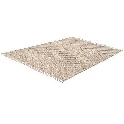 Shaggy koberce - Conara Natural Cotton Shaggy (béžový)