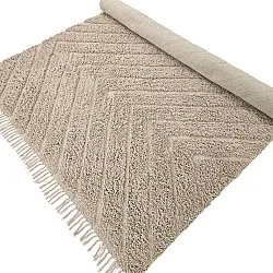 Shaggy koberce - Conara Natural Cotton Shaggy (béžový)