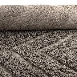 Shaggy koberce - Conara Natural Cotton Shaggy (taupe)