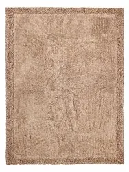Shaggy koberce - Ebba Natural Cotton Shaggy (hnědý)