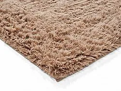 Shaggy koberce - Ebba Natural Cotton Shaggy (hnědý)