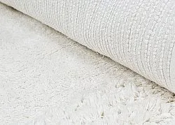 Kulatý koberec - Ebba Natural Cotton Shaggy (offwhite)