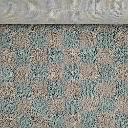 Shaggy koberce - Elsey Natural Cotton Shaggy (šedá/růžová)