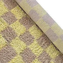 Shaggy koberce - Elsey Natural Cotton Shaggy (žlutá/béžový)
