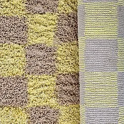 Shaggy koberce - Elsey Natural Cotton Shaggy (žlutá/béžový)