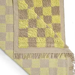 Shaggy koberce - Elsey Natural Cotton Shaggy (žlutá/béžový)
