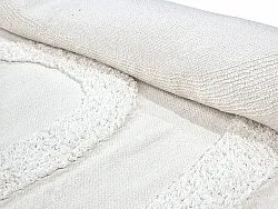 Shaggy koberce - Emilia Natural Cotton Shaggy (offwhite)