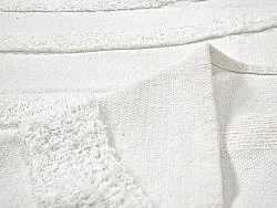 Kulatý koberec - Emilia Natural Cotton Shaggy (offwhite)