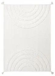Shaggy koberce - Everly Natural Cotton Shaggy (offwhite)