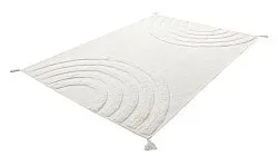 Shaggy koberce - Everly Natural Cotton Shaggy (offwhite)