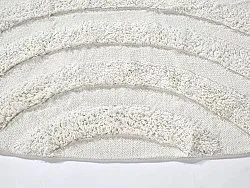 Kulatý koberec - Everly Natural Cotton Shaggy (offwhite)