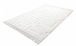 Shaggy koberce - Fallon Natural Cotton Shaggy (offwhite)