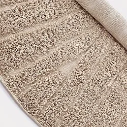 Kulatý koberec - Farley Natural Cotton Shaggy (béžový)