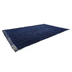 Shaggy koberce - Farley Natural Cotton Shaggy (modrý)