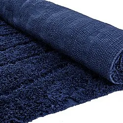 Shaggy koberce - Farley Natural Cotton Shaggy (modrý)