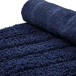 Shaggy koberce - Farley Natural Cotton Shaggy (modrý)