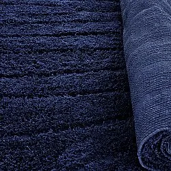 Shaggy koberce - Farley Natural Cotton Shaggy (modrý)