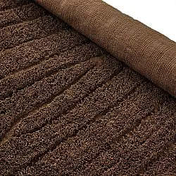 Shaggy koberce - Farley Natural Cotton Shaggy (hnědý)