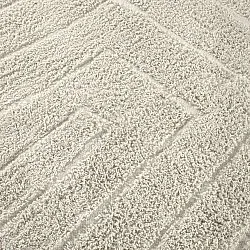 Shaggy koberce - Farley Natural Cotton Shaggy (špinavě bílá)