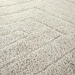 Shaggy koberce - Farley Natural Cotton Shaggy (špinavě bílá)