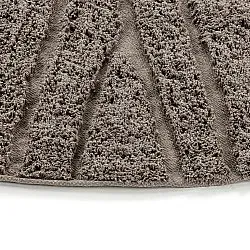 Kulatý koberec - Farley Natural Cotton Shaggy (taupe)