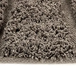 Kulatý koberec - Farley Natural Cotton Shaggy (taupe)