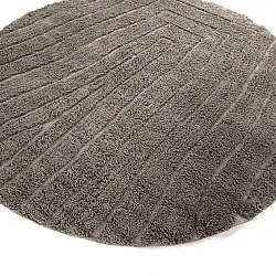 Kulatý koberec - Farley Natural Cotton Shaggy (taupe)