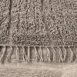 Shaggy koberce - Farley Natural Cotton Shaggy (taupe)