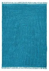 Shaggy koberce - Farley Natural Cotton Shaggy (tyrkysový)