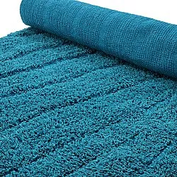 Shaggy koberce - Farley Natural Cotton Shaggy (tyrkysový)