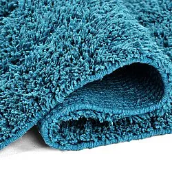 Shaggy koberce - Farley Natural Cotton Shaggy (tyrkysový)