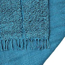 Shaggy koberce - Farley Natural Cotton Shaggy (tyrkysový)
