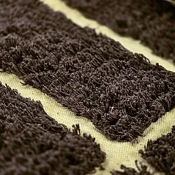 Shaggy koberce - Ikara Natural Cotton Shaggy (hnědý)