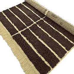 Shaggy koberce - Ikara Natural Cotton Shaggy (hnědý)