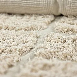 Shaggy koberce - Ikara Natural Cotton Shaggy (krém)