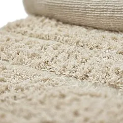 Shaggy koberce - Ikara Natural Cotton Shaggy (krém)
