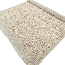 Shaggy koberce - Ikara Natural Cotton Shaggy (krém)