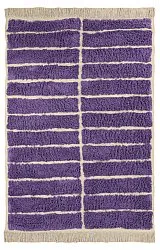 Shaggy koberce - Ikara Natural Cotton Shaggy (fialová)