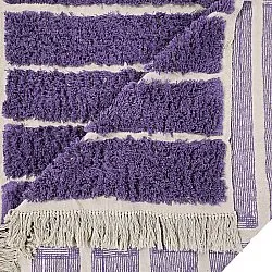 Shaggy koberce - Ikara Natural Cotton Shaggy (fialová)