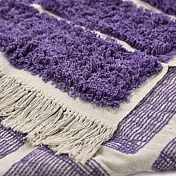Shaggy koberce - Ikara Natural Cotton Shaggy (fialová)