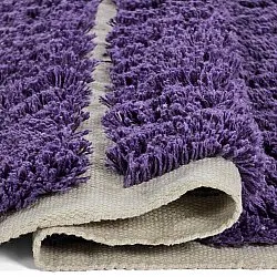 Shaggy koberce - Ikara Natural Cotton Shaggy (fialová)