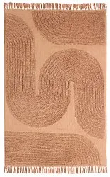 Shaggy koberce - Jovie Natural Cotton Shaggy (terakota)