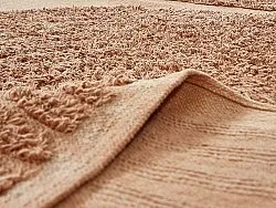 Shaggy koberce - Jovie Natural Cotton Shaggy (terakota)