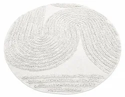Kulatý koberec - Jovie Natural Cotton Shaggy (offwhite)
