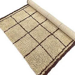 Shaggy koberce - Lana Natural Cotton Shaggy (béžová/hnědá)