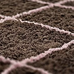 Shaggy koberce - Lana Natural Cotton Shaggy (hnědý)