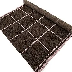 Shaggy koberce - Lana Natural Cotton Shaggy (hnědý)