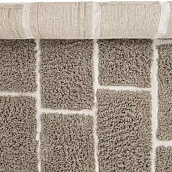 Shaggy koberce - Lindley Natural Cotton Shaggy (taupe/šedá)